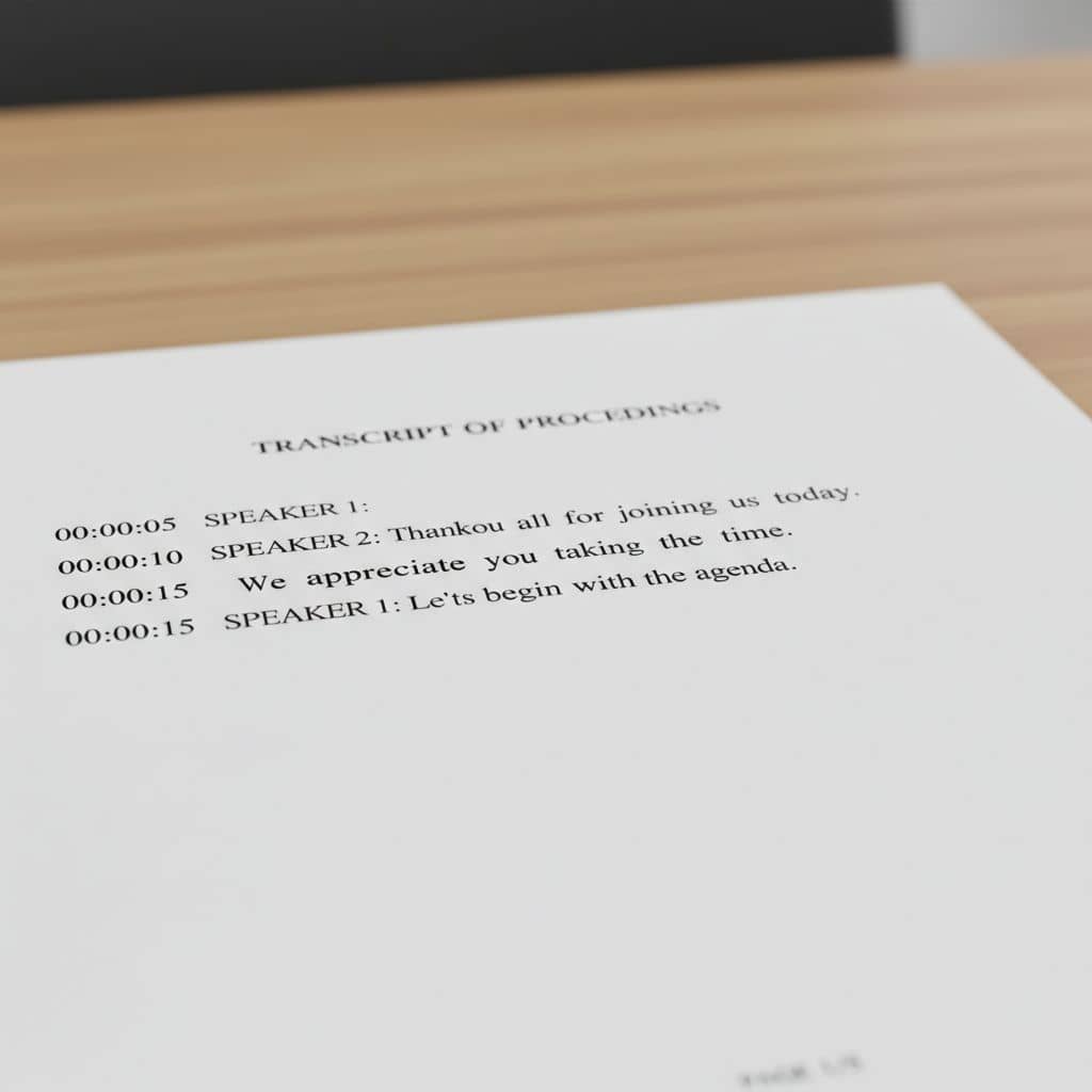 Video Transcript Generator