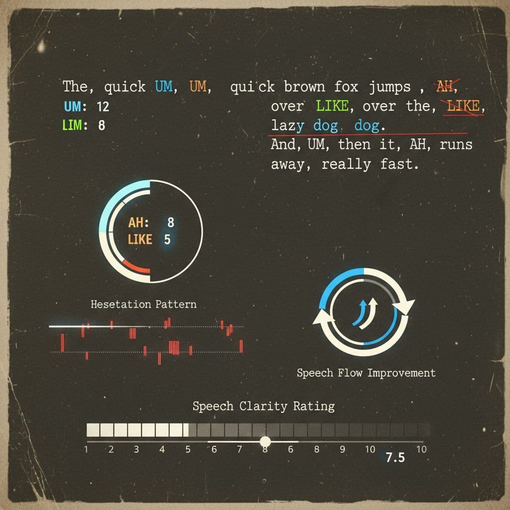 Filler Word Detector - AI Audio Analysis Tool