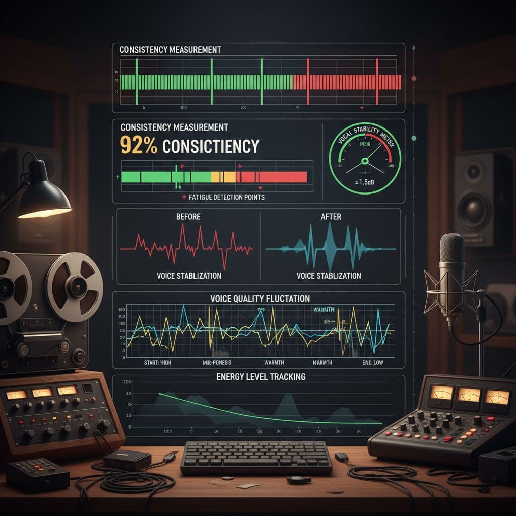 Voice Consistency Checker - AI Audio Analysis Tool