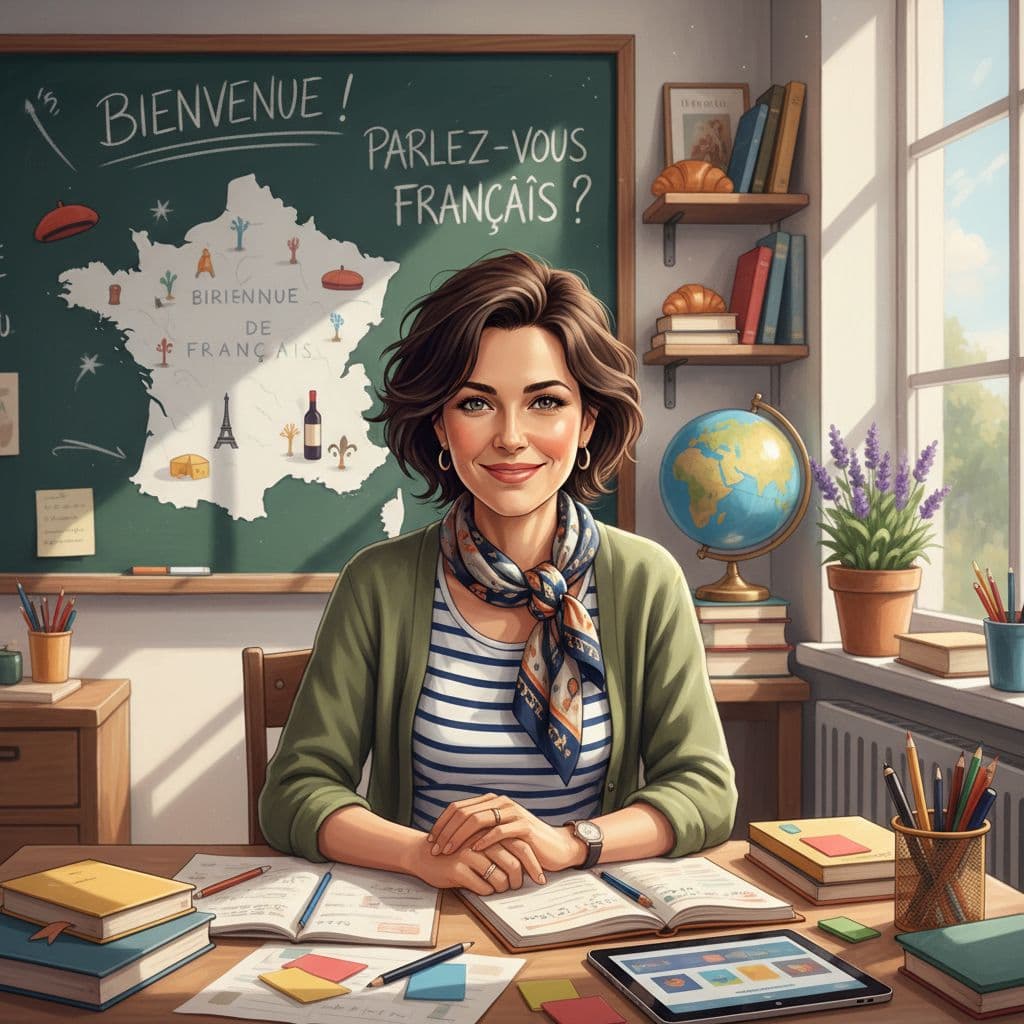 French Teacher - AI Character for text, voice, and image conversations