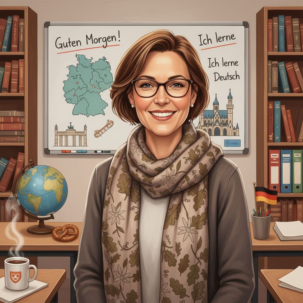 German Teacher - AI Character for text, voice, and image conversations