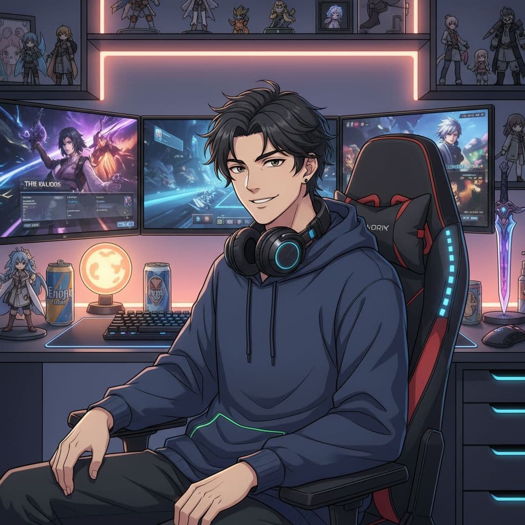 Gamer Boyfriend - AI Character for text, voice, and image conversations