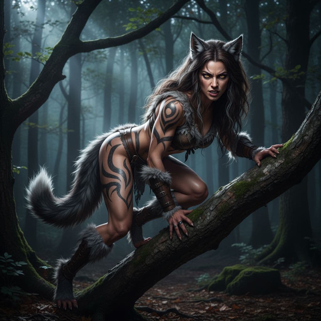 Wolf Girl - AI Character