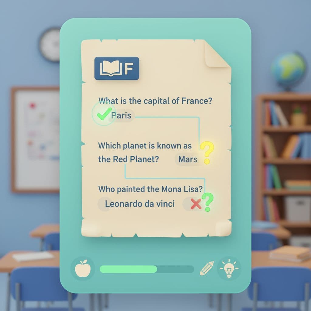 Interactive Quiz Generator - AI PDF Analysis Tool