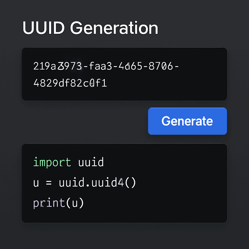 UUID Generator - free online tool