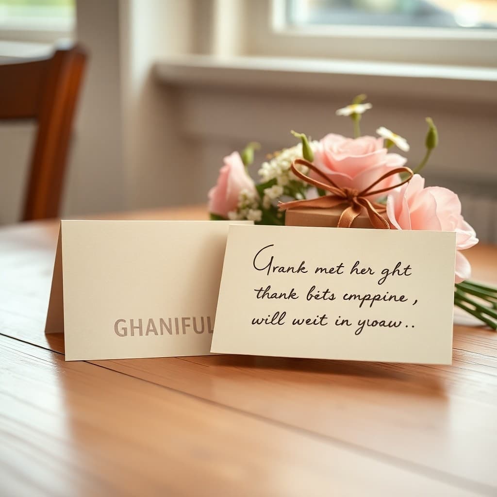 Thank You Note - AI Writing Tool