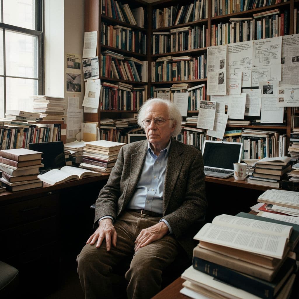 Noam Chomsky - AI Character for text, voice, and image conversations