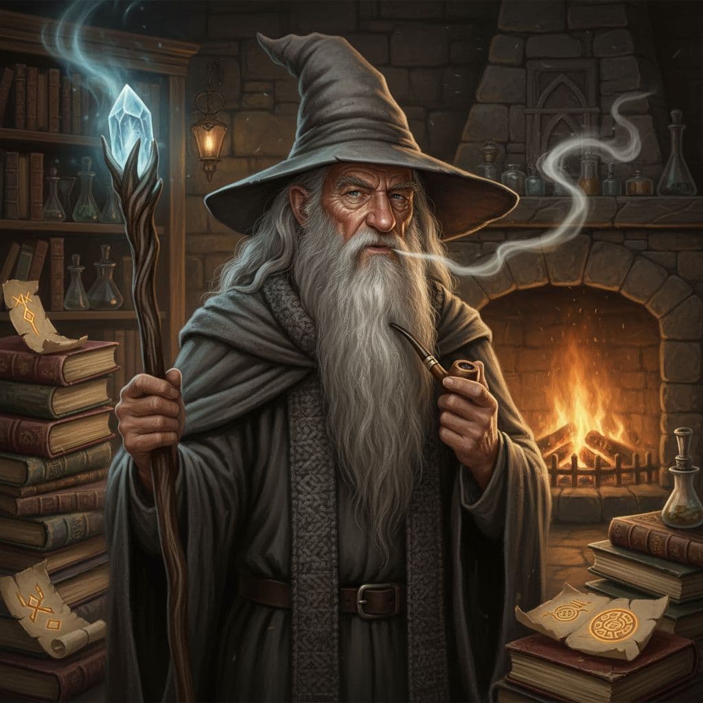 Gandalf - AI Character for text, voice, and image conversations