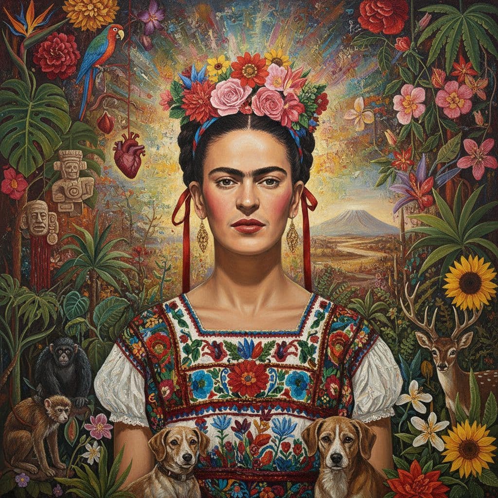 Frida Kahlo - AI Character for text, voice, and image conversations