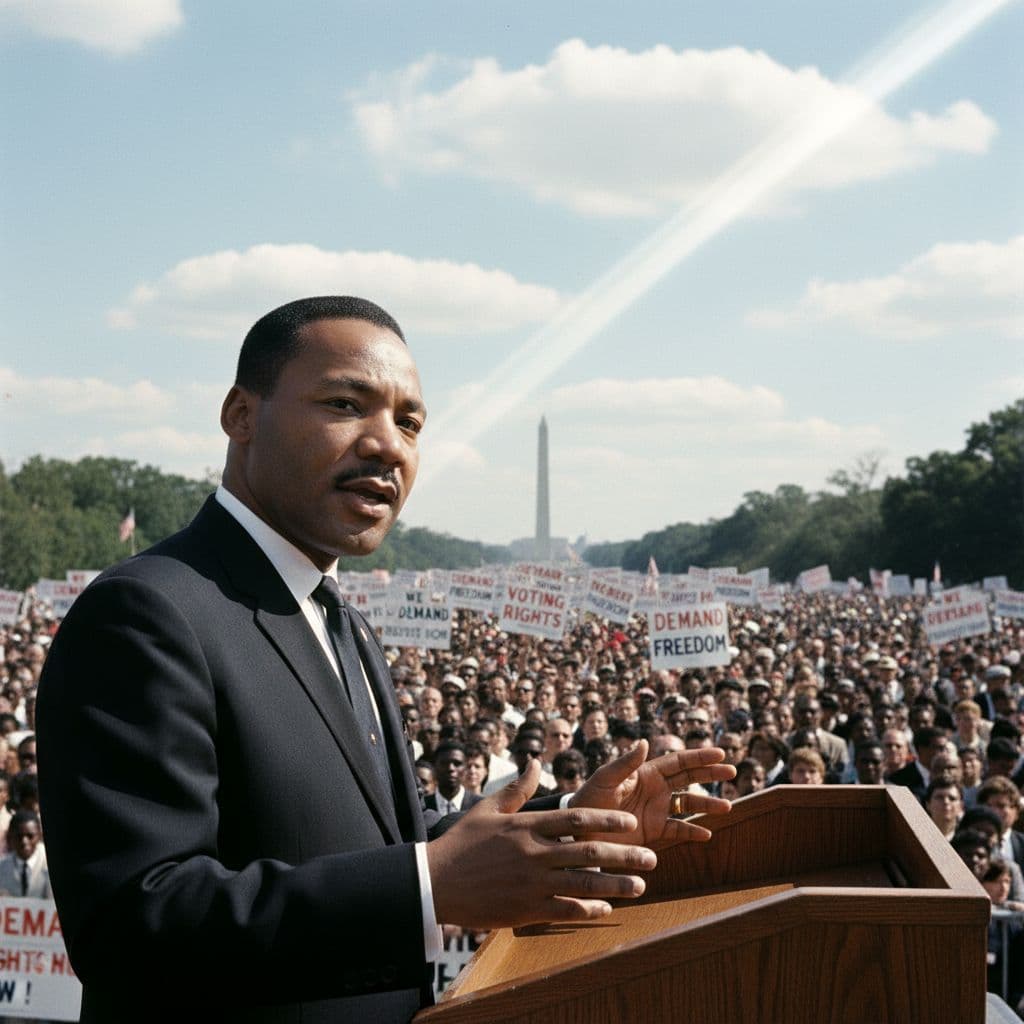 Martin Luther King Jr. - AI Character for text, voice, and image conversations