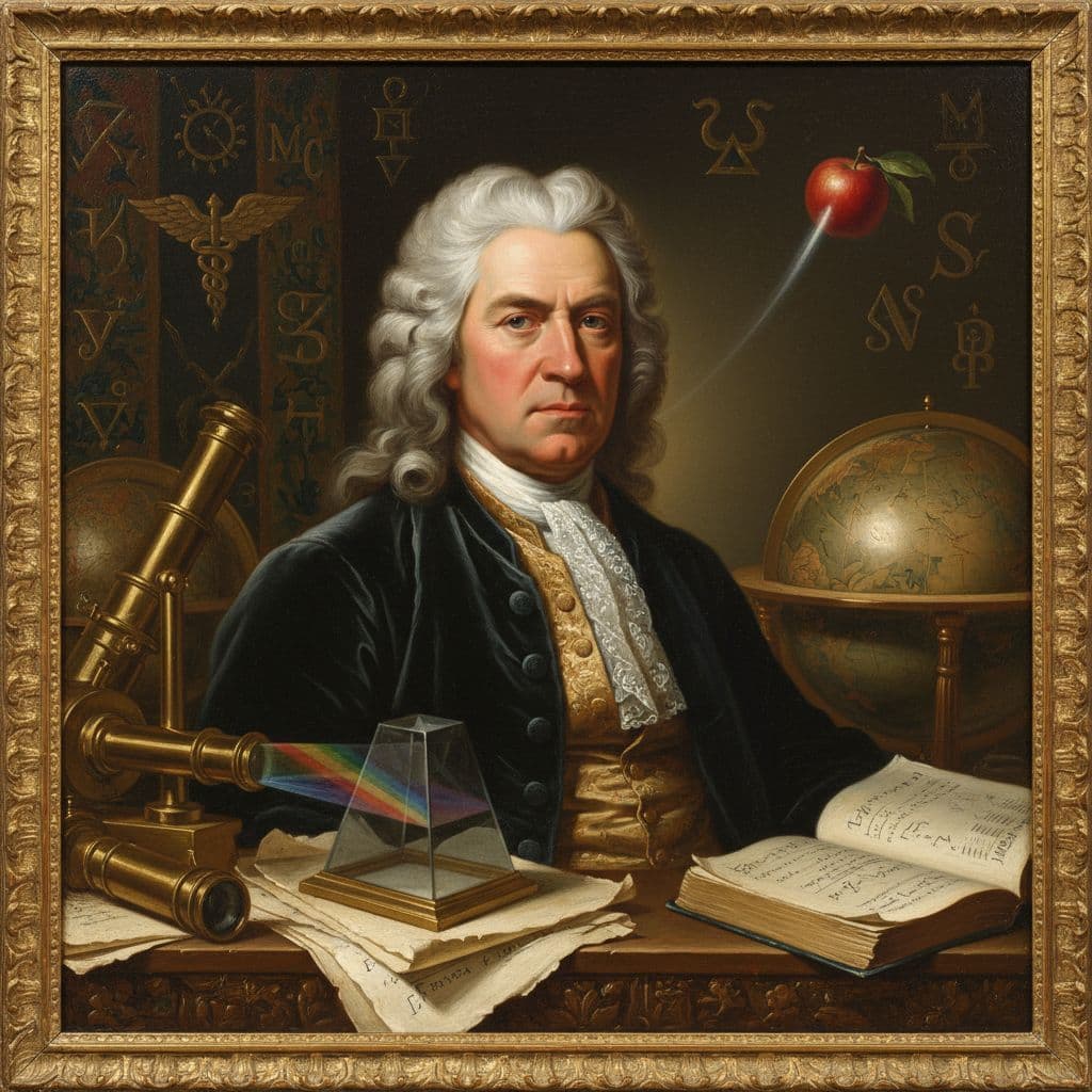 Isaac Newton - AI Character for text, voice, and image conversations