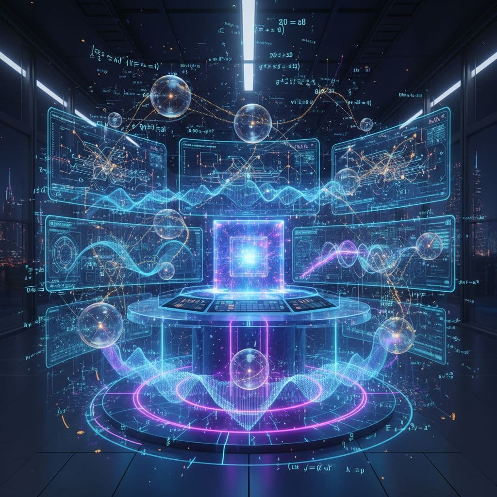 Quantum Computer - AI Character for text, voice, and image conversations