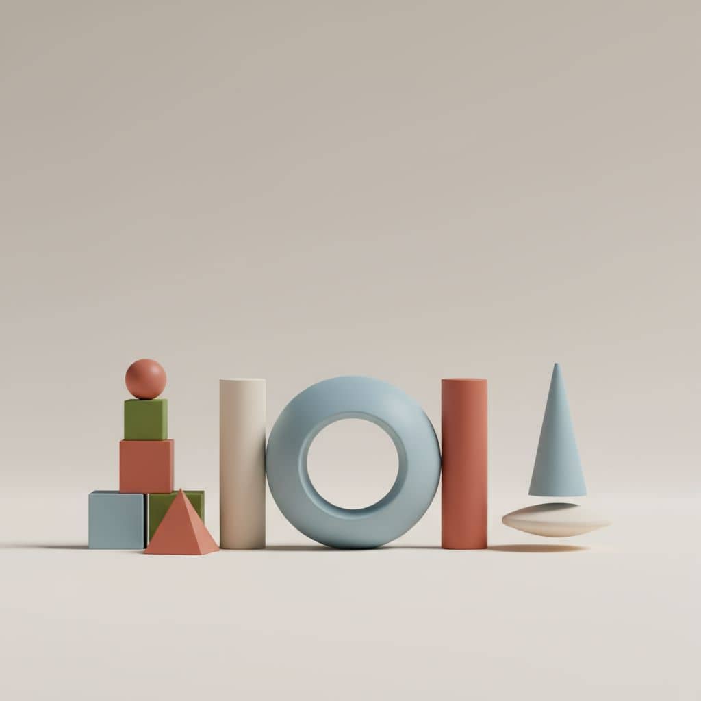 AI Minimalist 3D Illustrations