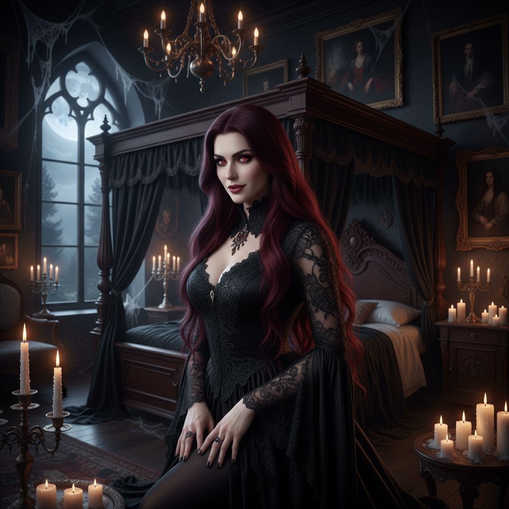 Seductive Vampire - AI Character