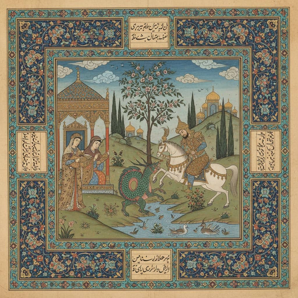 AI Persian Miniature Generator