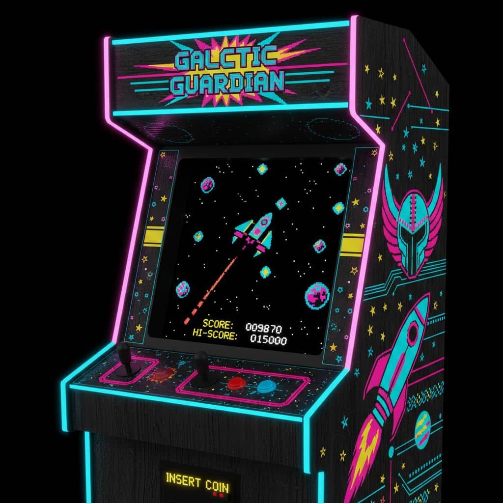 AI Retro Arcade Art Generator