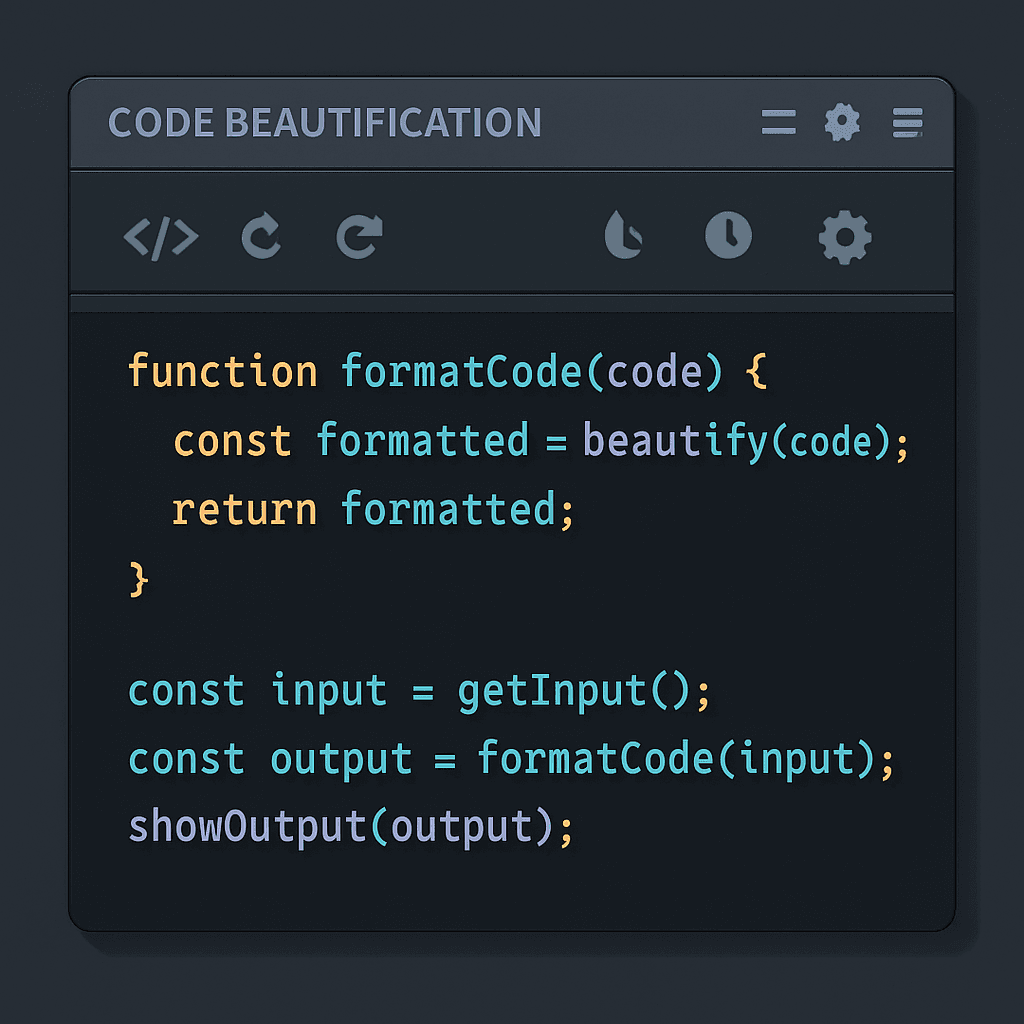 Code Beautifier - free online tool