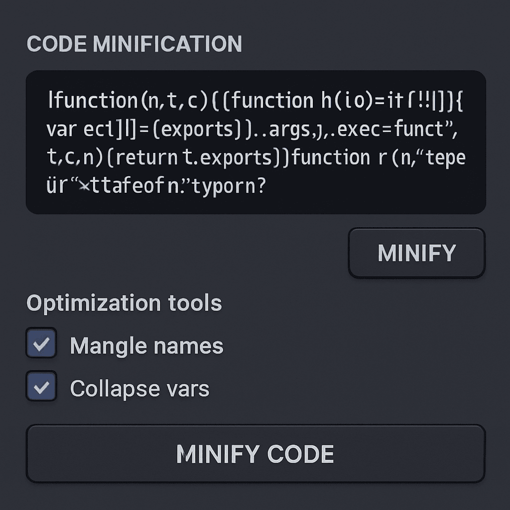 Code Minifier