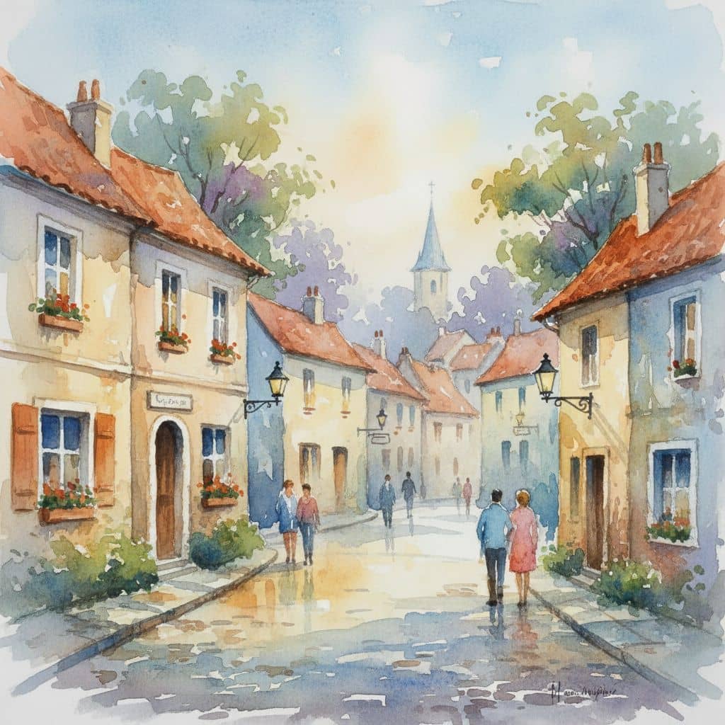 AI Watercolor Art Generator