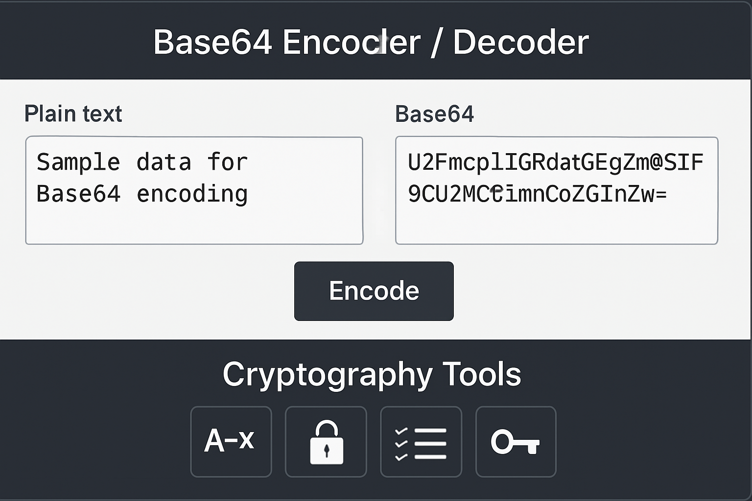 Base64 Encoder Decoder | Encoding Tool